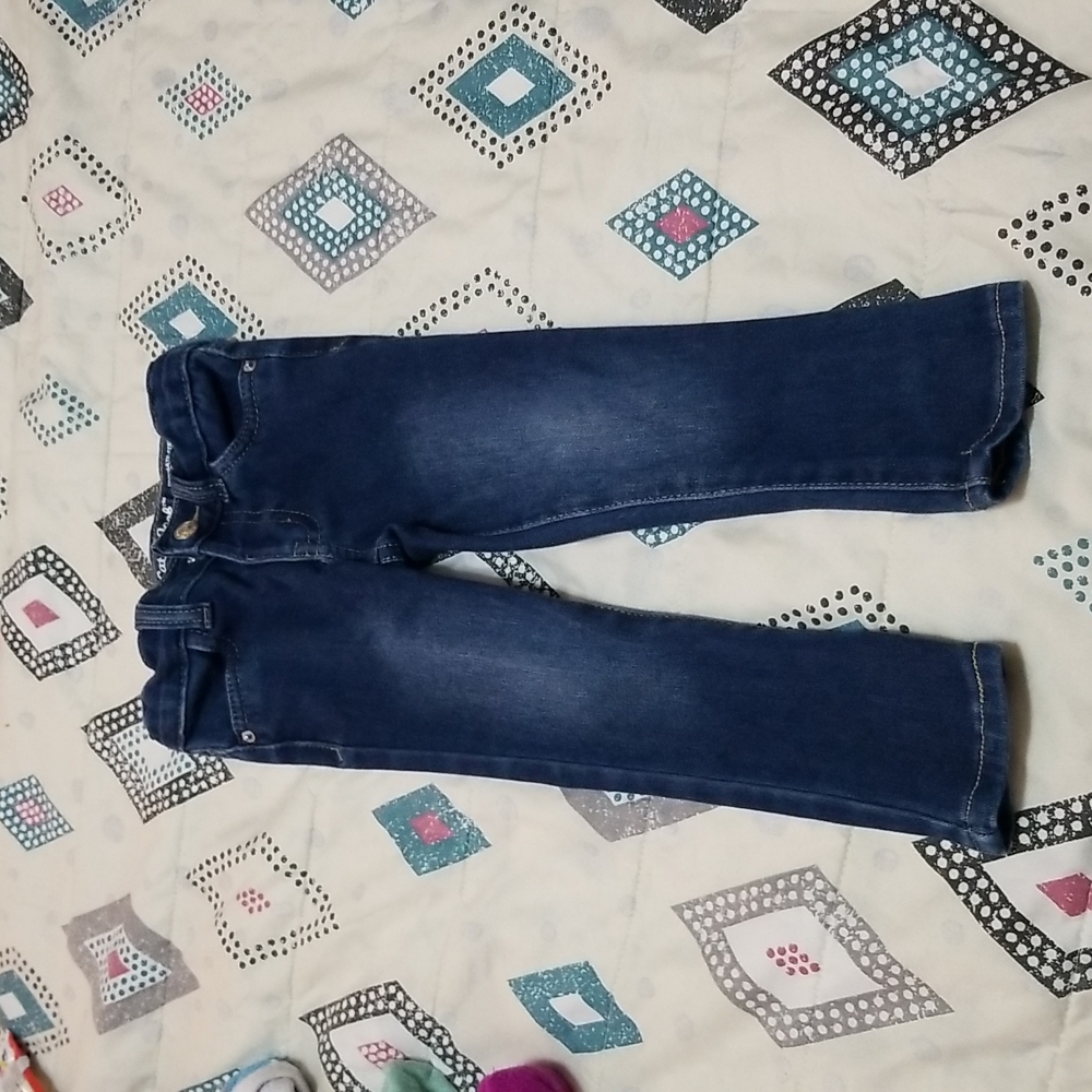Cat & Jack Jeggings, toddler girl 2t, medium wash